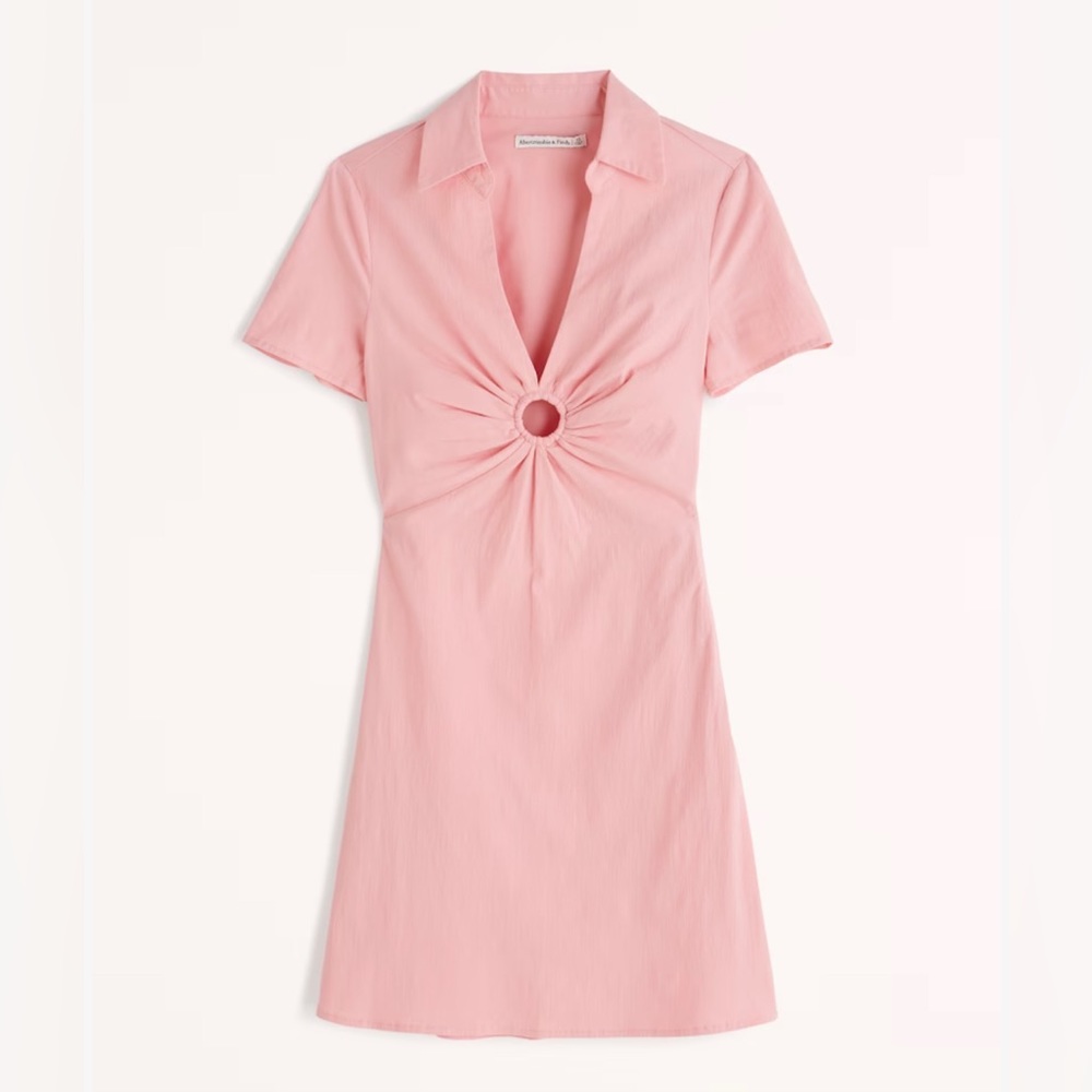 Pink mini Abercrombie dress